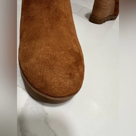 Women’s Sorel Joan Uptown Chelsea Boot Size 9 Brown - Picture 8 of 14